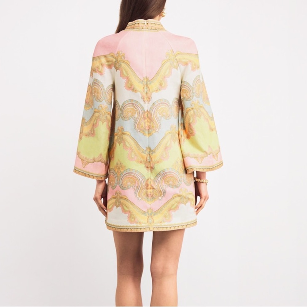 Zimmermann Paisley Mini Dress 0P - Picture 3 of 6
